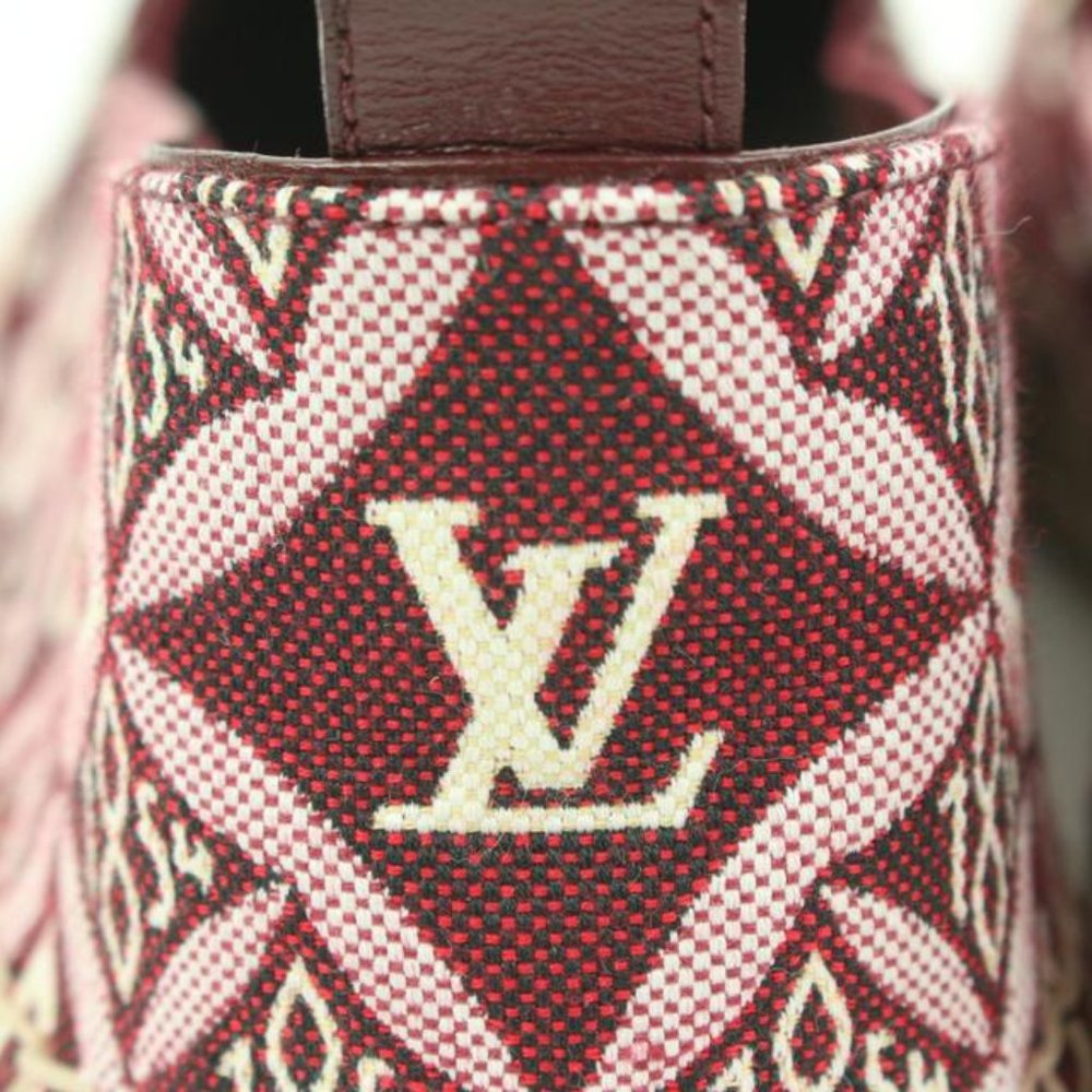 Louis Vuitton Sz 39.5 Burgundy Since 1854 Starboard Flat Espadrille s27lv99 - Picture 12 of 12